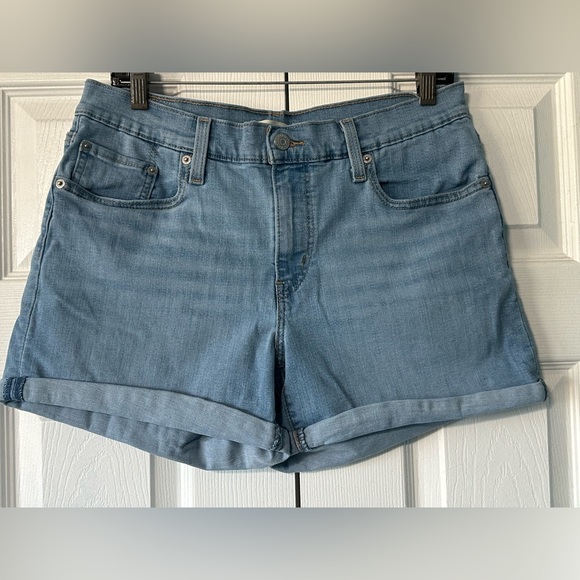 Levi’s Mid Length Denim Shorts size 31 - Picture 2 of 7